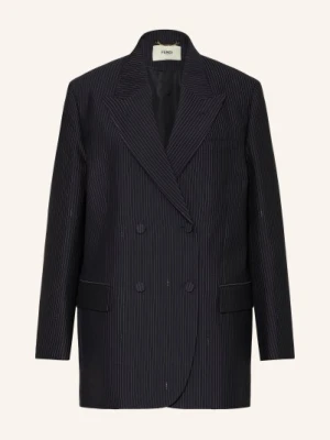 Fendi Długa Marynarka blau