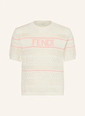 Fendi Dzianinowa Koszulka weiss