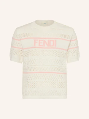 Fendi Dzianinowa Koszulka weiss