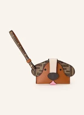Fendi Etui Na Karty Best Friends Forever braun