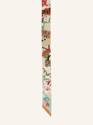 Fendi Jedwabny Szalik braun