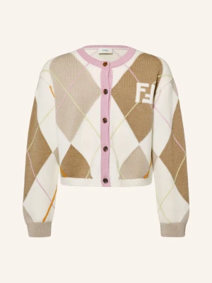 Fendi Kardigan weiss biały