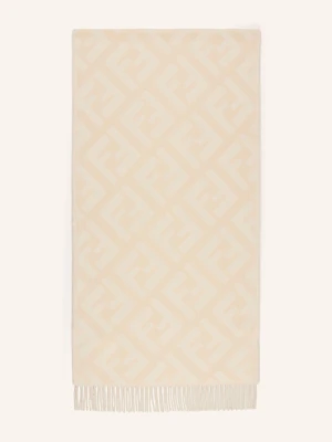 Fendi Kaszmirowy Szal beige