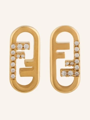 Fendi Kolczyki O'lock gold