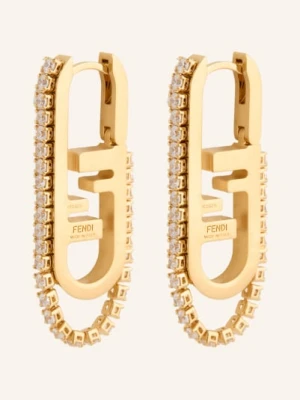 Fendi Kolczyki O'lock gold