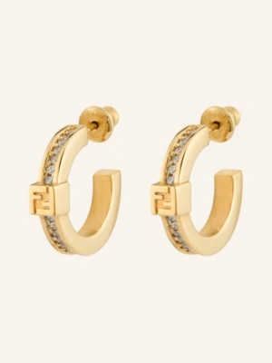 Fendi Kolczyki Typu Creole Forever Fendi gold