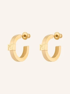 Fendi Kolczyki Typu Creole Forever Fendi gold