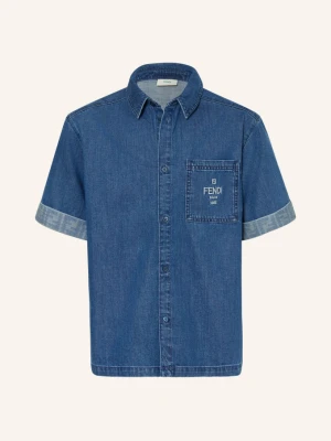 Fendi Koszula Dżinsowa blau NIEBIESKI