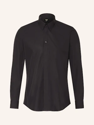 Fendi Koszula Regular Fit schwarz