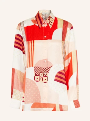 Fendi Koszula Z Jedwabiu rot