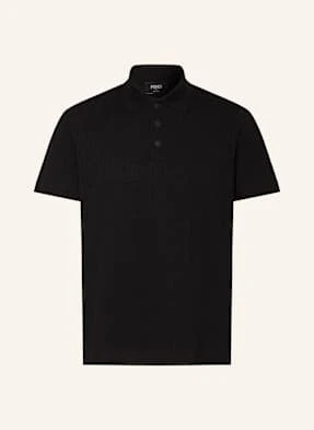 Fendi Koszulka Polo Z Piki Regular Fit schwarz