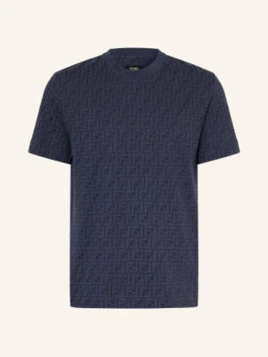 Fendi Koszulka Z Piké blau