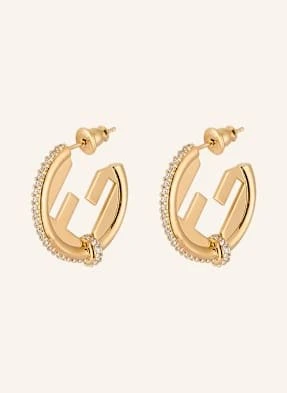Fendi Kreolki Everround gold