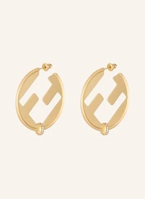 Fendi Kreolki Everround gold