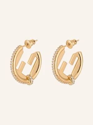 Fendi Kreolki Everround gold