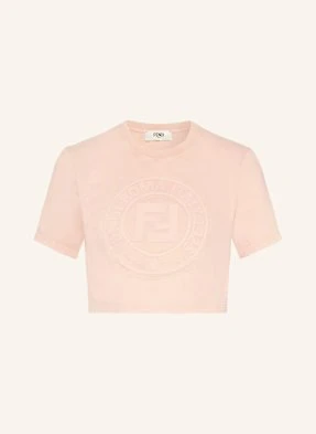 Fendi Krótka Koszulka pink
