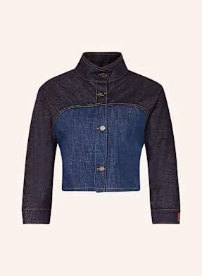 Fendi Krótka Kurtka Jeansowa Z Rękawami 3/4 blau