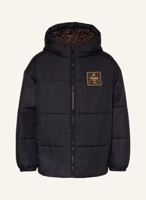Fendi Kurtka Pikowana schwarz