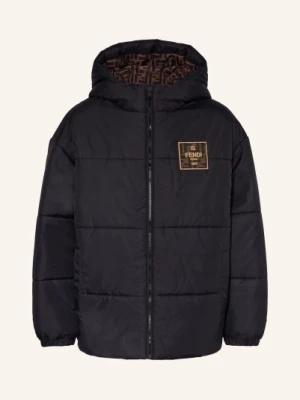 Fendi Kurtka Pikowana schwarz