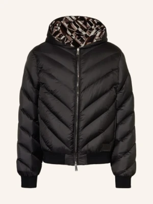 Fendi Kurtka Puchowa Dwustronna schwarz