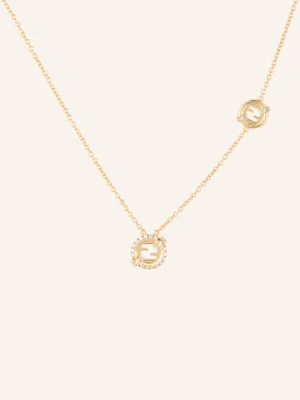 Fendi Łańcuszek Everround gold