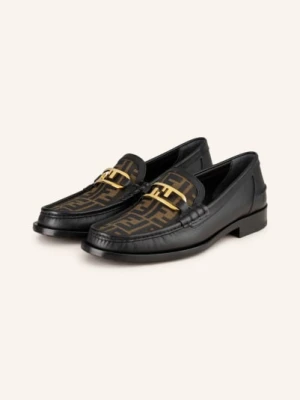Fendi Loafersy braun