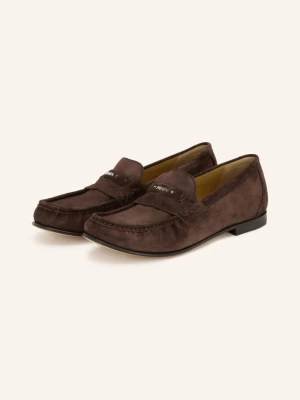 Fendi Loafersy braun CIEMNOBRĄZOWY