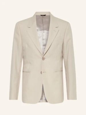 Fendi Marynarka Garniturowa Extra Slim Fit beige