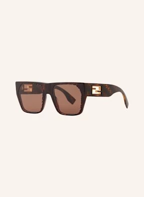 Fendi Okulary Przeciwsłoneczne fe40124i braun