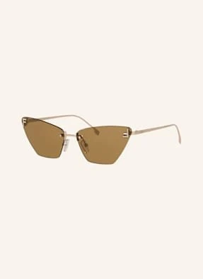 Fendi Okulary Przeciwsłoneczne First Crystal fe4160us gold
