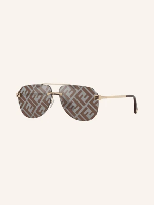 Fendi Okulary Przeciwsłoneczne fn000745 gold