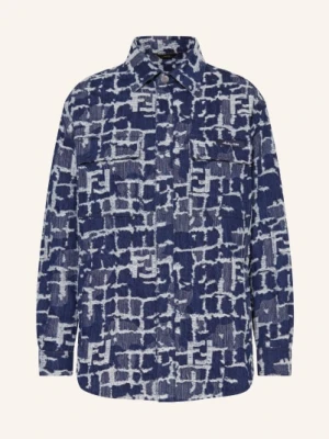 Fendi Overjacket Z Jeansu blau
