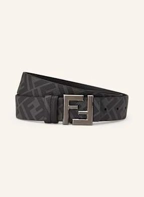 Fendi Pasek Skórzany schwarz