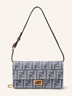 Fendi Portfel Baguette Do Przewieszenia Przez Ramię blau