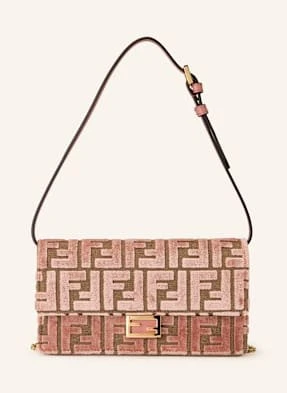 Fendi Portfel Baguette Do Przewieszenia Przez Ramię rosa