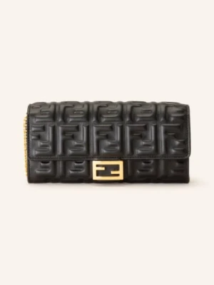Fendi Portfel Continent Do Przewieszenia Przez Ramię schwarz