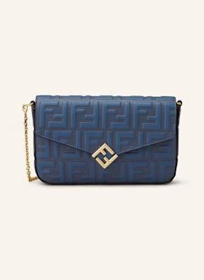 Fendi Portfel Ff Diamonds Do Przewieszenia Przez Ramię blau