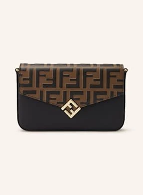 Fendi Portfel Ff Diamonds Do Przewieszenia Przez Ramię braun
