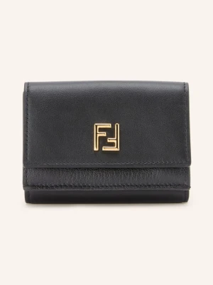 Fendi Portfel Mini Trifold Ff schwarz CZARNY