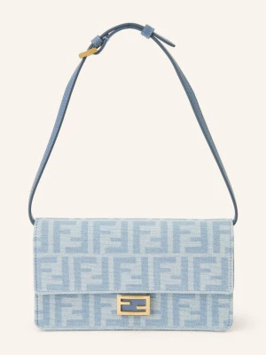 Fendi Portfel Na Łańcuszku Baguette blau