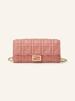 Fendi Portfel Na Łańcuszku Continent rosa BLADORÓŻOWY