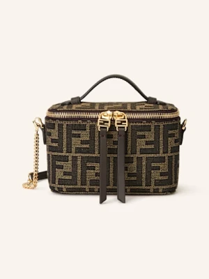 Fendi Saszetka Żakardowa Vanity braun