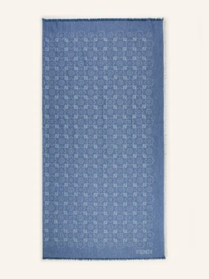 Fendi Ściereczka Z Jedwabiu blau