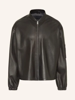 Fendi Skórzana Kurtka schwarz