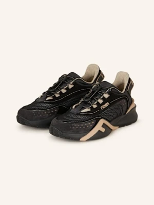 Fendi Sneakersy Flow schwarz