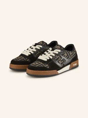 Fendi Sneakersy Match schwarz