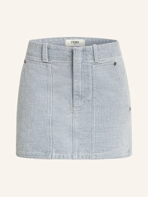Fendi Spódnica Jeansowa grau