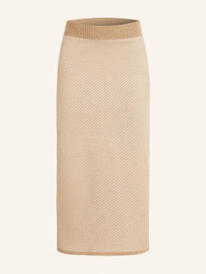 Fendi Spódnica Z Dzianiny Z Dodatkiem Jedwabiu braun