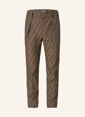 Fendi Spodnie Slim Fit braun