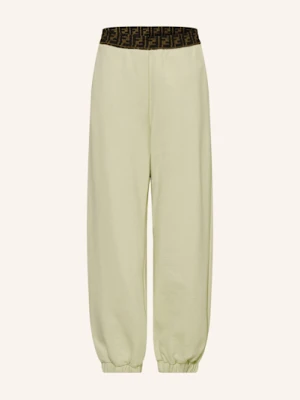 Fendi Spodnie W Stylu Dresowym beige